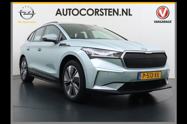 Škoda ENYAQ iV 60 SOH 91% Trekhaak Camera P-Assist Apple Carplay Android Auto Navi Ecc Pdc Lmv Isofix Led Cruise Control Keyless Rijstrooksensor Verkeersbord detectie 1.000KG Trekgewicht