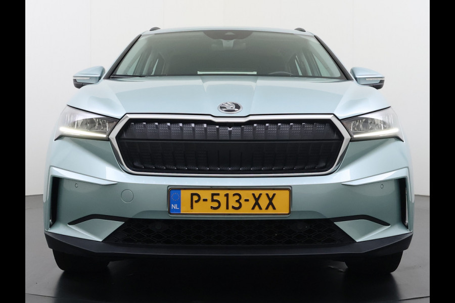 Škoda ENYAQ iV 60 SOH 91% Trekhaak Camera P-Assist Apple Carplay Android Auto Navi Ecc Pdc Lmv Isofix Led Cruise Control Keyless Rijstrooksensor Verkeersbord detectie 1.000KG Trekgewicht