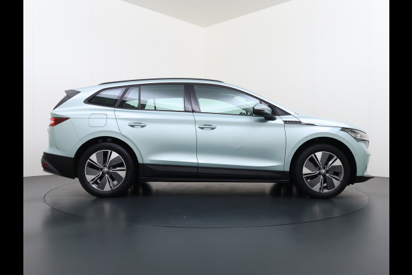 Škoda ENYAQ iV 60 SOH 91% Trekhaak Camera P-Assist Apple Carplay Android Auto Navi Ecc Pdc Lmv Isofix Led Cruise Control Keyless Rijstrooksensor Verkeersbord detectie 1.000KG Trekgewicht