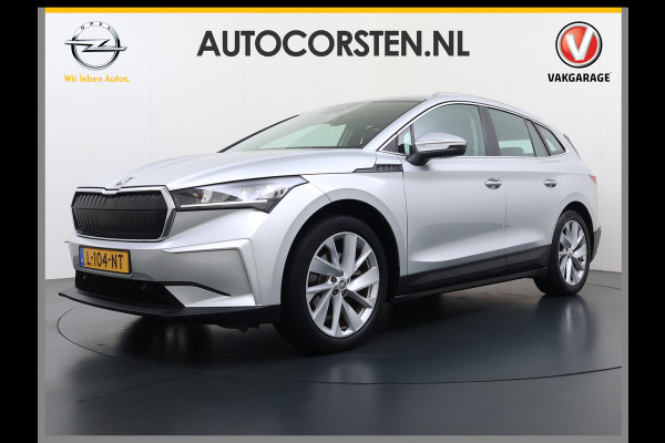 Škoda ENYAQ iV 60 SOH 91% Apple Carplay Android Auto Navi Ecc Pdc Keyless-go Lmv 20" Isofix Lane Assist Bluetooth Mirrolink Led Rijstrooksensor 1e Eigenaar Dealeronderhouden Origineel Nederlandse Auto