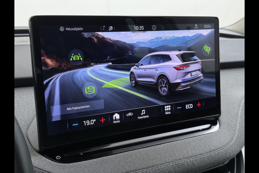 Škoda ENYAQ iV 60 SOH 91% Apple Carplay Android Auto Navi Ecc Pdc Keyless-go Lmv 20" Isofix Lane Assist Bluetooth Mirrolink Led Rijstrooksensor 1e Eigenaar Dealeronderhouden Origineel Nederlandse Auto