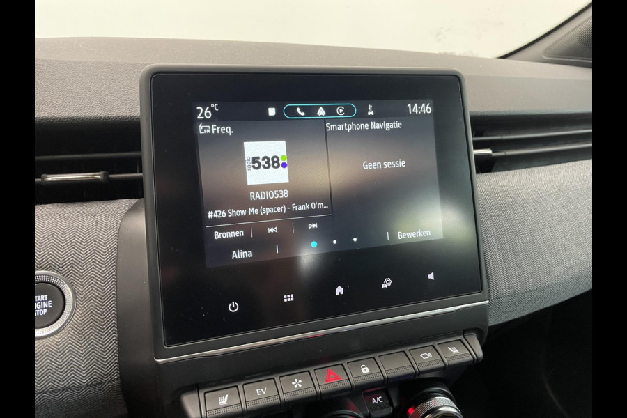 Renault Clio 1.6 E-Tech Full Hybrid Aut. 145pk Techno 360 Camera Full LED Matrix Easy Link Digitaal Dashboard Climate Stoelverwarming Stuurverwarming Keyless Privacy Glass 16 inch LM Velgen