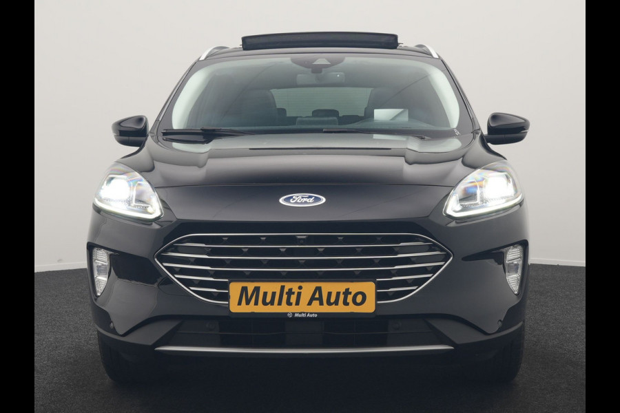 Ford Kuga 2.5 Titanium X PHEV 225pk Dealer O.H. | Trekhaak Afn. | Panodak | Adaptive Cruise | Head Up | 360 Camera | Bang & Olufsen | Keyless | Blis | Apple Carplay | Navigatie | DAB | Plug In Hybrid |