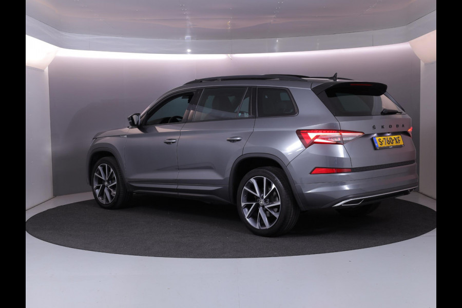 Škoda Kodiaq 1.5 TSI Sportline Business 150pk DSG | Panoramadak | Lederen bekleding | Navigatiesysteem | Voorstoelen verwarmd | Lichtmetalen velgen 20" | Travel-pakket | Apple Carplay/Android Auto