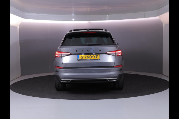 Škoda Kodiaq 1.5 TSI Sportline Business 150pk DSG | Panoramadak | Lederen bekleding | Navigatiesysteem | Voorstoelen verwarmd | Lichtmetalen velgen 20" | Travel-pakket | Apple Carplay/Android Auto