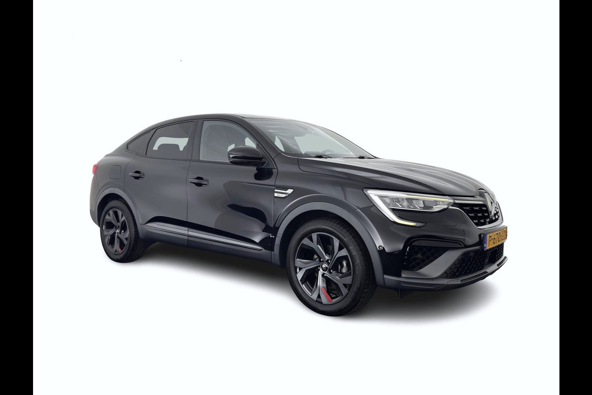 Renault Arkana 1.6 E-Tech Hybrid 145 R.S. Line (INCL-BTW) Aut. *LEATHER-FABRIC | FULL-LED | BLINDSPOT | CAMERA | BOSE-SOUND | HEATED-SPORTSEATS | KEYLESS | AMBIENTLIGHT | DIGI-COCKPIT | PRIVACY-GLASS | NAVI-FULLMAP | ECC | ADAPTIVE-CRUISE