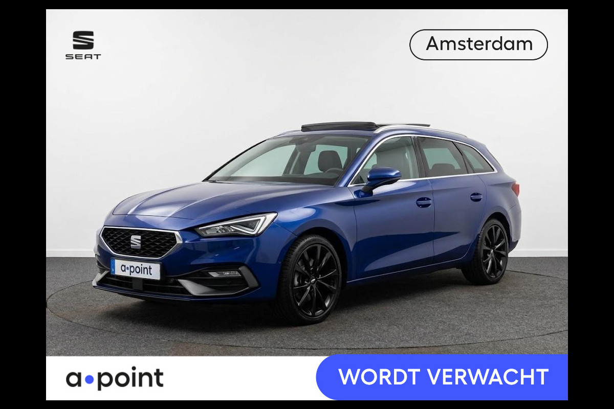 Seat Leon Sportstourer 1.4 TSI eHybrid PHEV FR 204pk | Panoramadak | Park Assist | Airco automatisch | Apple Carplay/Android Auto | cruise control, LED koplampen | Lichtmetalen velgen | Navigatiesysteem full map