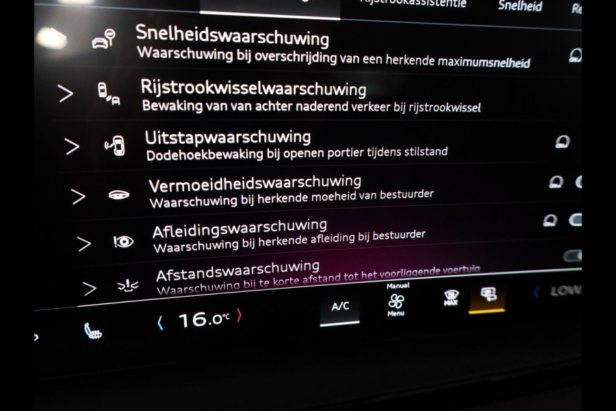 Audi Q6 e-tron S edition quattro 100 kWh | Private lease vanaf €1334 | 385pk | Panoramadak |  Luchtvering | B&O Audio | Elektisch verstelbare voorstoelen | Geheugen bestuurderstoel | Head up Display