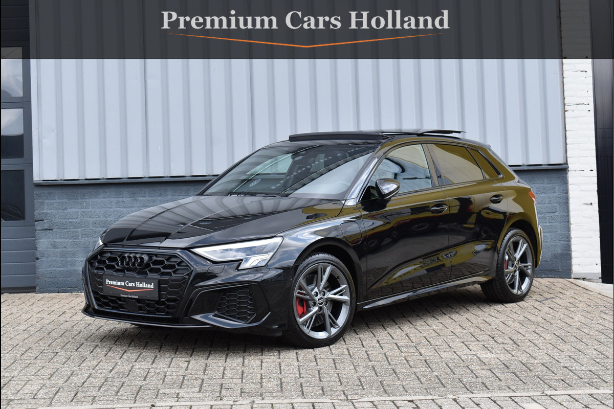 Audi A3 Sportback 45 TFSI e S-Line 245 Pk Pano Memory Leder Sfeerverlichting Full Led Keyless 18 Inch