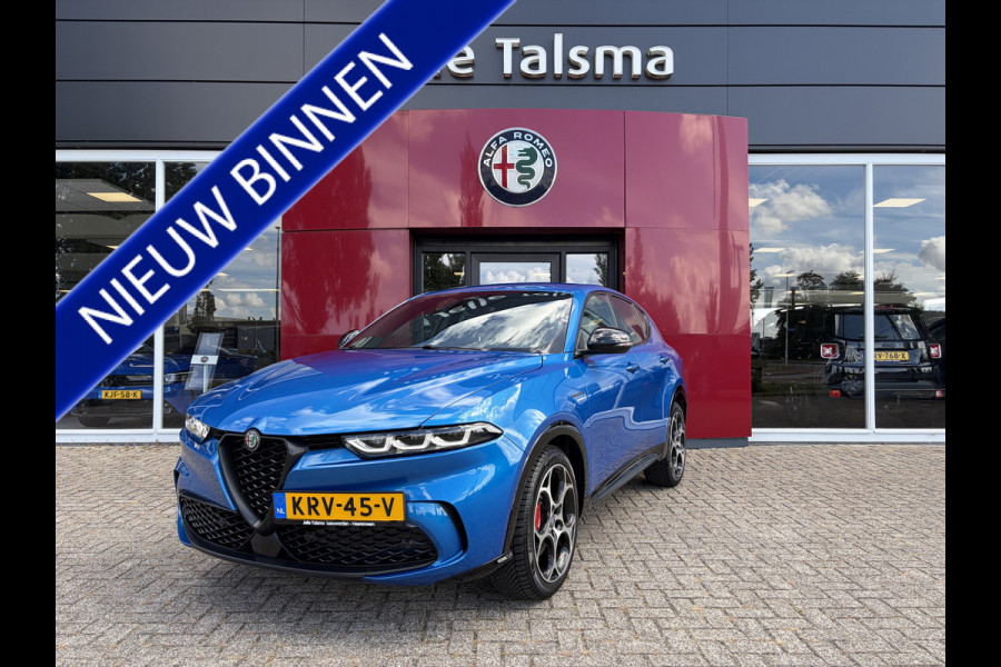 Alfa Romeo Tonale 1.5T Hybrid 160 Veloce | Leren bekleding | Stoelverwarming/Ventilatie | Sport onderstel instelbaar |