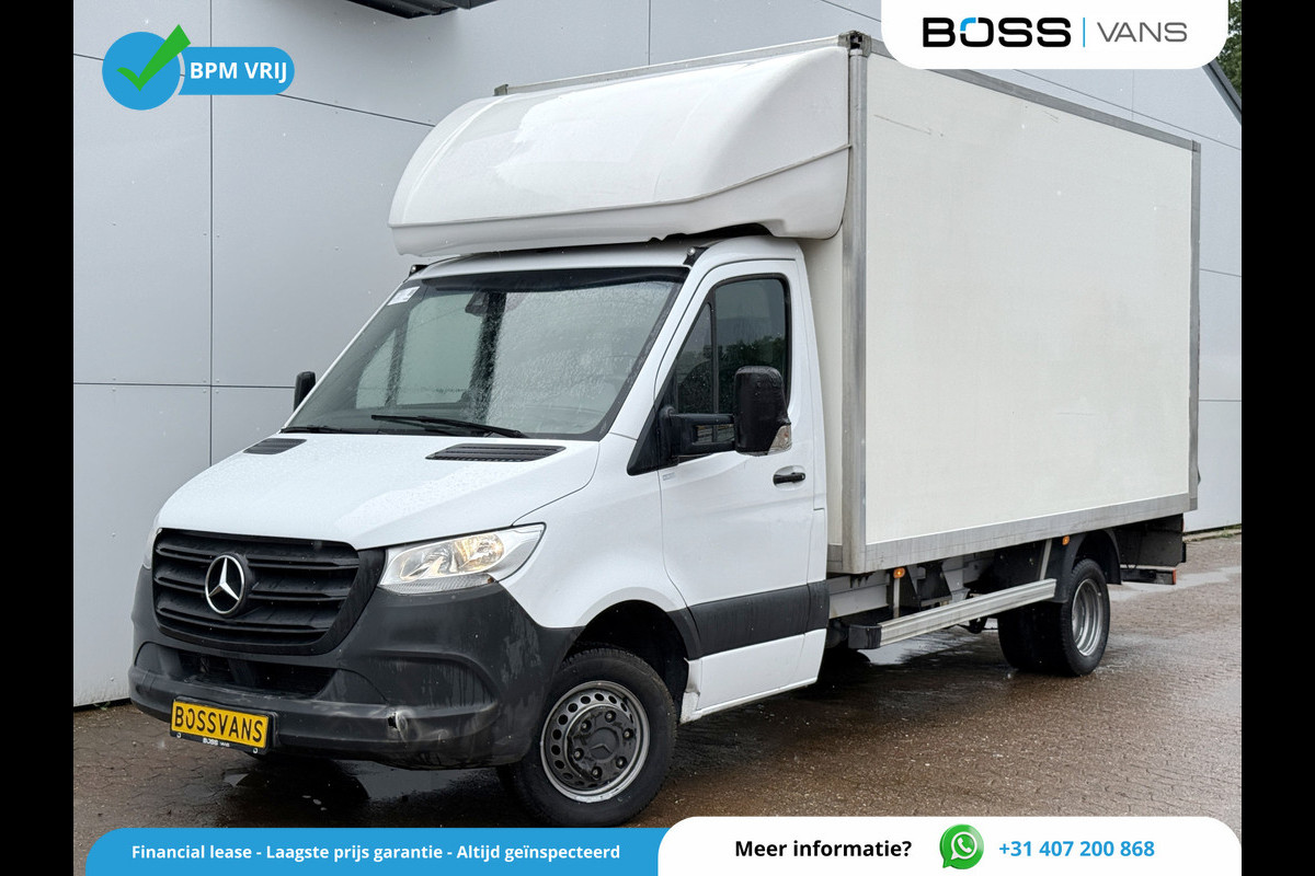 Mercedes-Benz Sprinter 515 1.9 CDI 150PK Automaat Laadklep Bakwagen Dubbellucht Climate Control Cruise Control Apple Carplay Koffer Meubelbak