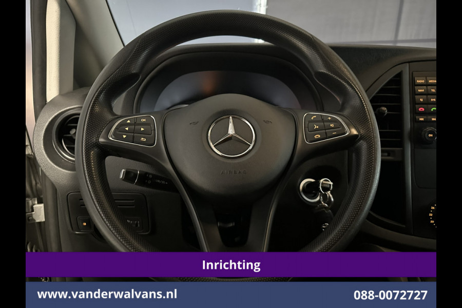 Mercedes-Benz Vito 114 CDI 136pk RWD L2H1 Inrichting Euro6 Airco | Camera | Navigatie | Cruisecontrol | Trekhaak Bijrijdersbank, Achterklep