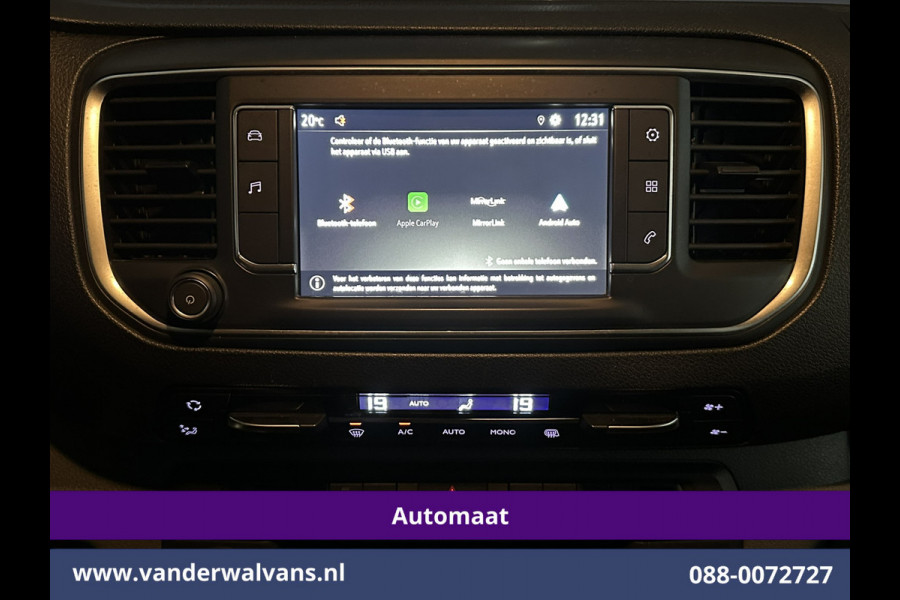 Opel Vivaro 2.0 CDTI 177pk Automaat L2H1 Euro6 Airco | Camera | Apple Carplay | Cruisecontrol Android Auto, Parkeersensoren, Bijrijdersbank