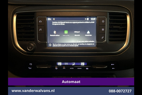 Opel Vivaro 2.0 CDTI 177pk Automaat L2H1 Euro6 Airco | Camera | Apple Carplay | Cruisecontrol Android Auto, Parkeersensoren, Bijrijdersbank