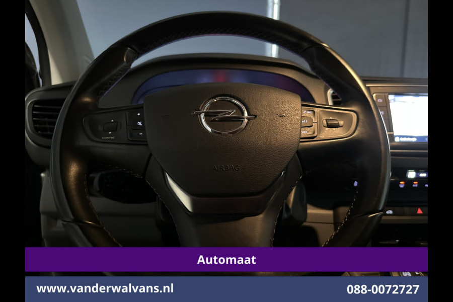 Opel Vivaro 2.0 CDTI 177pk Automaat L2H1 Euro6 Airco | Camera | Apple Carplay | Cruisecontrol Android Auto, Parkeersensoren, Bijrijdersbank
