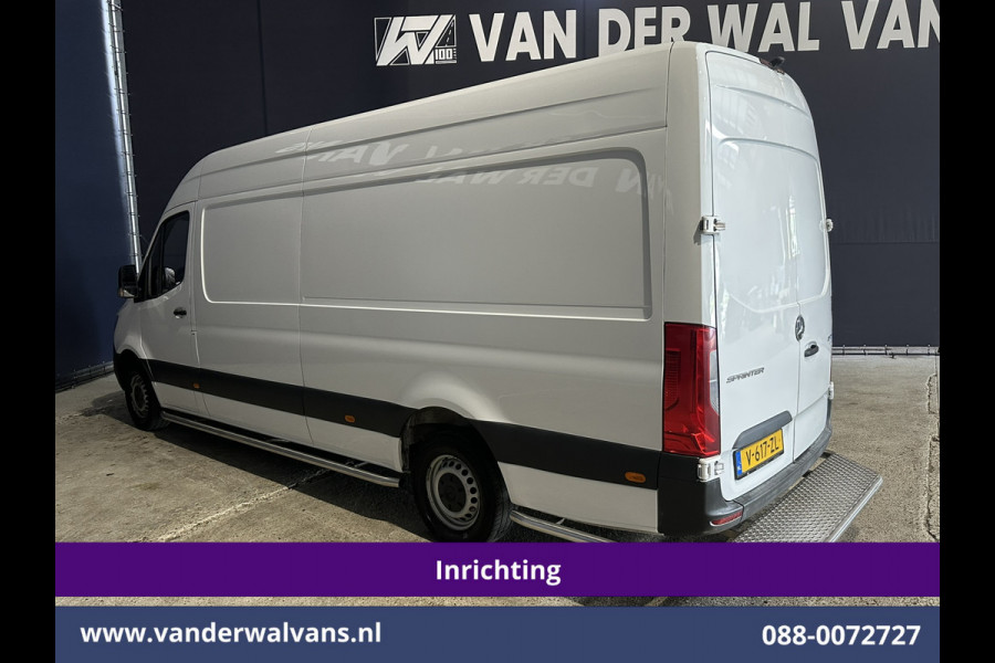 Mercedes-Benz Sprinter 311 CDI Automaat L3H2 *PostNL inrichting* Euro6 Airco | Camera | Schappen Doorloopdeur, 270 Gr. achterdeuren, Sidebars