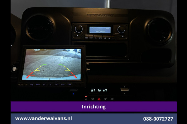 Mercedes-Benz Sprinter 311 CDI Automaat L3H2 *PostNL inrichting* Euro6 Airco | Camera | Schappen Doorloopdeur, 270 Gr. achterdeuren, Sidebars