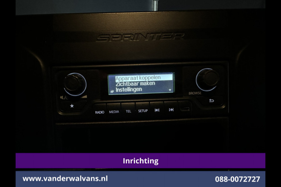 Mercedes-Benz Sprinter 311 CDI Automaat L3H2 *PostNL inrichting* Euro6 Airco | Camera | Schappen Doorloopdeur, 270 Gr. achterdeuren, Sidebars