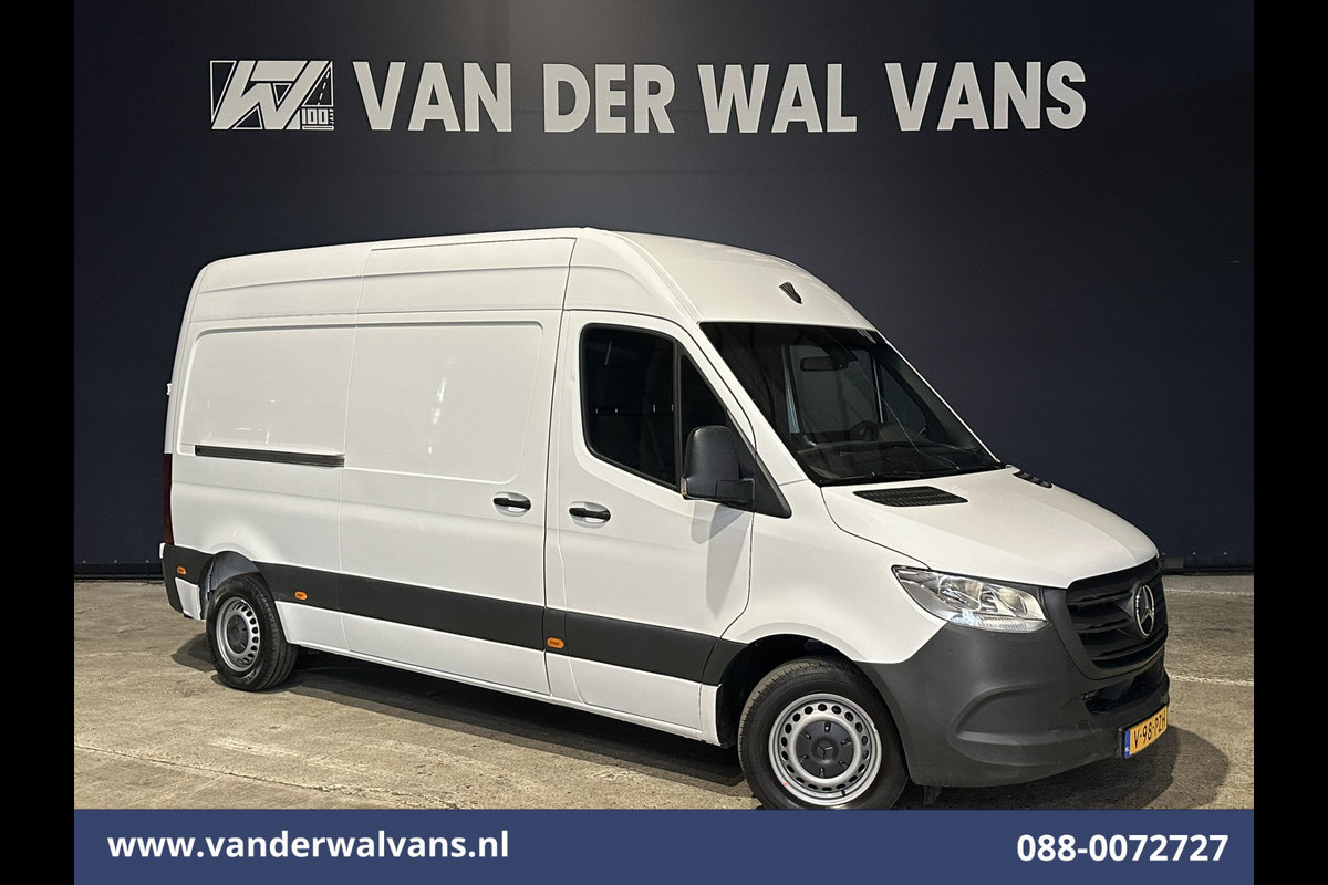 Mercedes-Benz Sprinter 211 CDI 115pk L2H2 Euro6 Airco | Trekhaak | Bijrijdersbank Bluetooth telefoonvoorbereiding