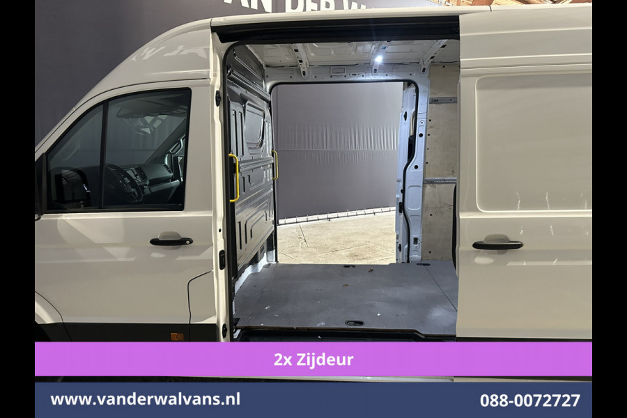 Volkswagen Crafter 2.0 TDI 141pk L4H3 L3H2 Euro6 Airco | 2x zijdeur | Camera | Apple Carplay | Android Auto Parkeersensoren, 3000kg trekvermogen, Bijrijdersbank