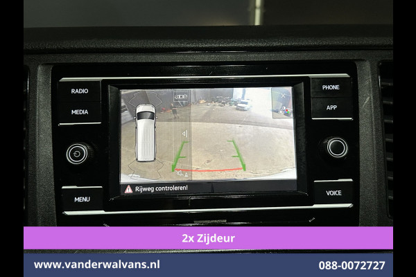 Volkswagen Crafter 2.0 TDI 141pk L4H3 L3H2 Euro6 Airco | 2x zijdeur | Camera | Apple Carplay | Android Auto Parkeersensoren, 3000kg trekvermogen, Bijrijdersbank