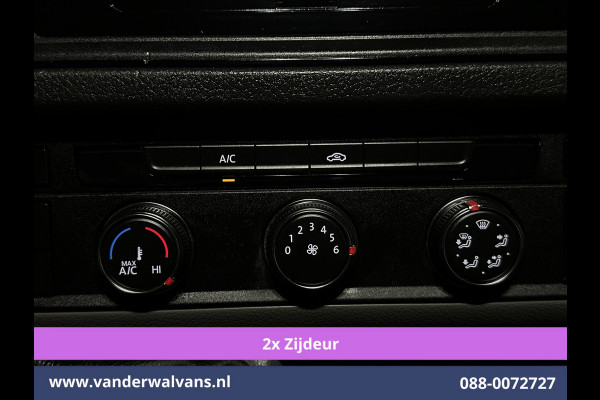 Volkswagen Crafter 2.0 TDI 141pk L4H3 L3H2 Euro6 Airco | 2x zijdeur | Camera | Apple Carplay | Android Auto Parkeersensoren, 3000kg trekvermogen, Bijrijdersbank