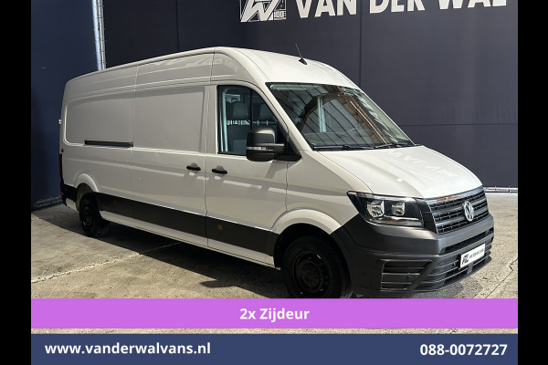 Volkswagen Crafter 2.0 TDI 141pk L4H3 L3H2 Euro6 Airco | 2x zijdeur | Camera | Apple Carplay | Android Auto Parkeersensoren, 3000kg trekvermogen, Bijrijdersbank
