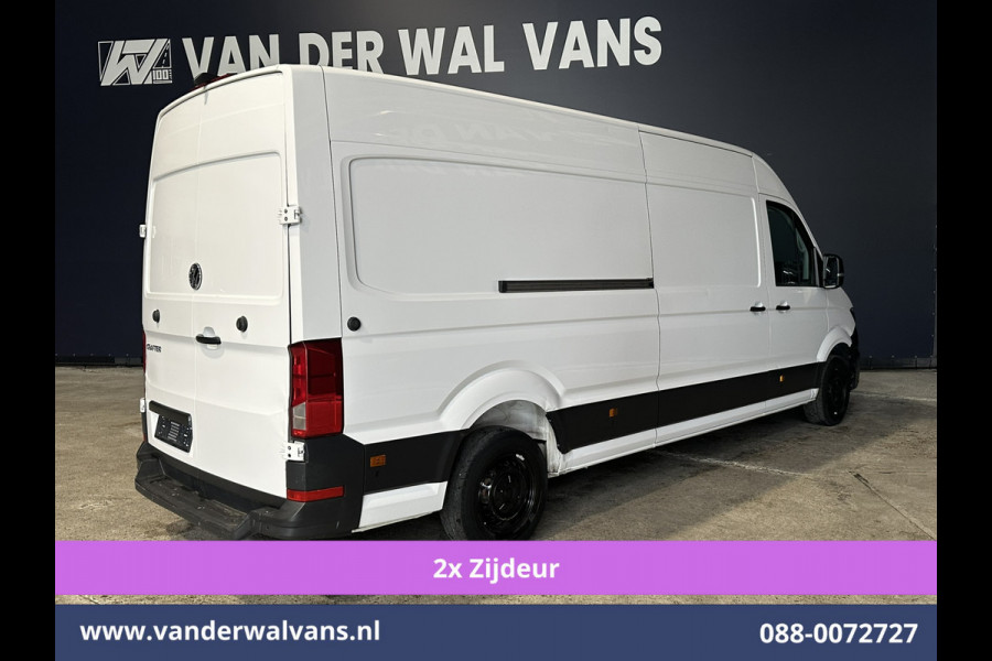 Volkswagen Crafter 2.0 TDI 141pk L4H3 L3H2 Euro6 Airco | 2x zijdeur | Camera | Apple Carplay | Android Auto Parkeersensoren, 3000kg trekvermogen, Bijrijdersbank