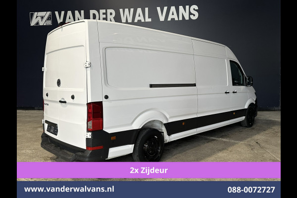 Volkswagen Crafter 2.0 TDI 141pk L4H3 L3H2 Euro6 Airco | 2x zijdeur | Camera | Apple Carplay | Android Auto Parkeersensoren, 3000kg trekvermogen, Bijrijdersbank