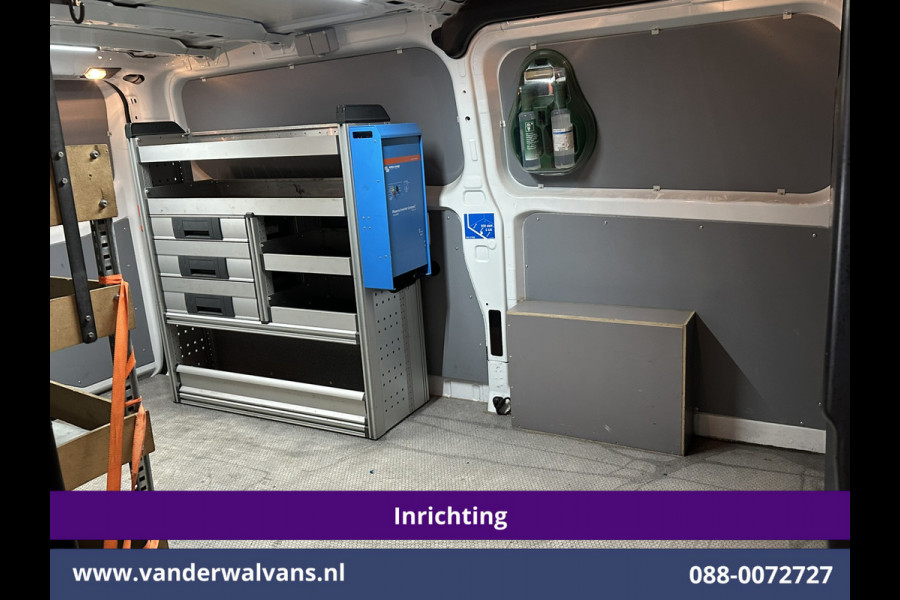 Ford Transit Custom 2.0 TDCI 130pk L2H1 Inrichting Euro6 Airco | Omvormer | Camera | Apple Carplay | LED | Cruisecontrol | Leder Android Auto, Stoelverwarming, Verwarmde voorruit, 2800kg Trekhaak, Parkeersensoren, Bijrijdersbank, Achterklep