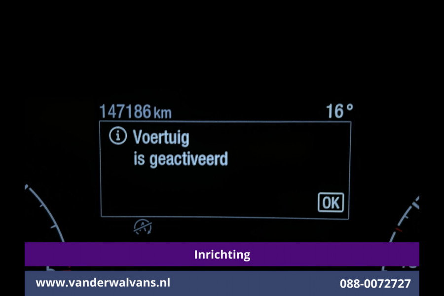 Ford Transit Custom 2.0 TDCI 130pk L2H1 Inrichting Euro6 Airco | Omvormer | Camera | Apple Carplay | LED | Cruisecontrol | Leder Android Auto, Stoelverwarming, Verwarmde voorruit, 2800kg Trekhaak, Parkeersensoren, Bijrijdersbank, Achterklep