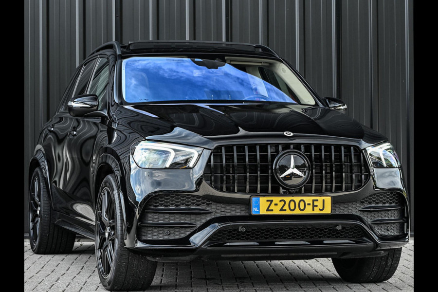 Mercedes-Benz GLE 350 e 4MATIC AMG Line | Panoramadak | SOH 94.8% | HUD | 360 Camera | Stoelventilatie + Massage | Burmester | Night Pakket | Advanced Distronic | Trekhaak | Ambiance Interieur |