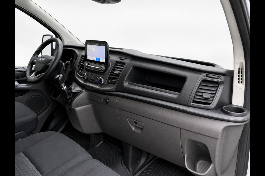 Ford Transit Custom 300 2.0 TDCI L2H1 Trend Trekhaak Navigatie Achteruitrijcamera Cruise Control Bluetooth Airco DAB  Zijschuifdeur Rechts Voorruitverwarming Parkeersensoren voor en Achter