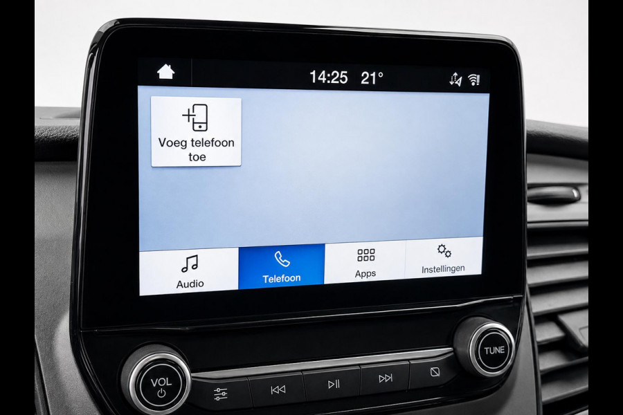 Ford Transit Custom 300 2.0 TDCI L2H1 Trend Trekhaak Navigatie Achteruitrijcamera Cruise Control Bluetooth Airco DAB  Zijschuifdeur Rechts Voorruitverwarming Parkeersensoren voor en Achter