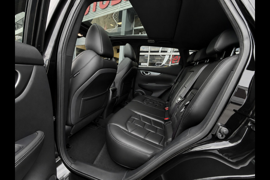 Nissan QASHQAI 1.2 Tekna + - Panorama dak I Navigatie I Airco I Leer I Sport pakket + Velgen 19 inch I Dealer onderhouden