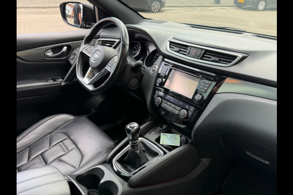 Nissan QASHQAI 1.2 Tekna + - Panorama dak I Navigatie I Airco I Leer I Sport pakket + Velgen 19 inch I Dealer onderhouden