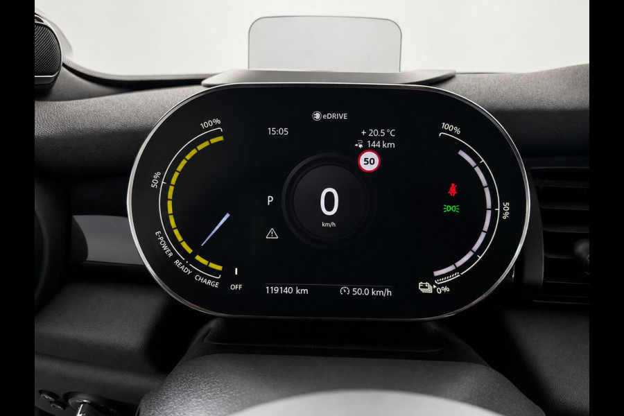 MINI Electric Charged 33 kWh Panoramadak Harman Kardon Camera Leder Navigatie Professional Cruise Control Head Up Display Bluetooth
