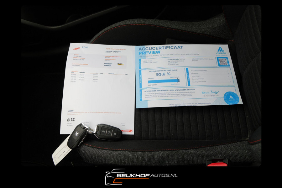 Peugeot e-208 EV Active Pack 50 kWh Cruise Navi Soh 93.6%