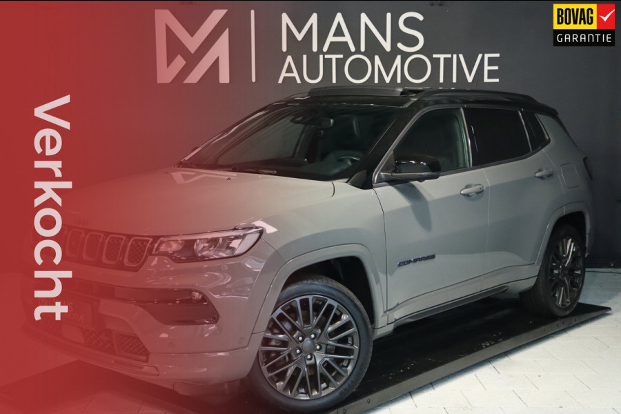 Jeep Compass 4xe 240 Plug-in Hybrid Electric S / PANO / MEMORY / ACC / 360 / KEYLESS / ALPINE