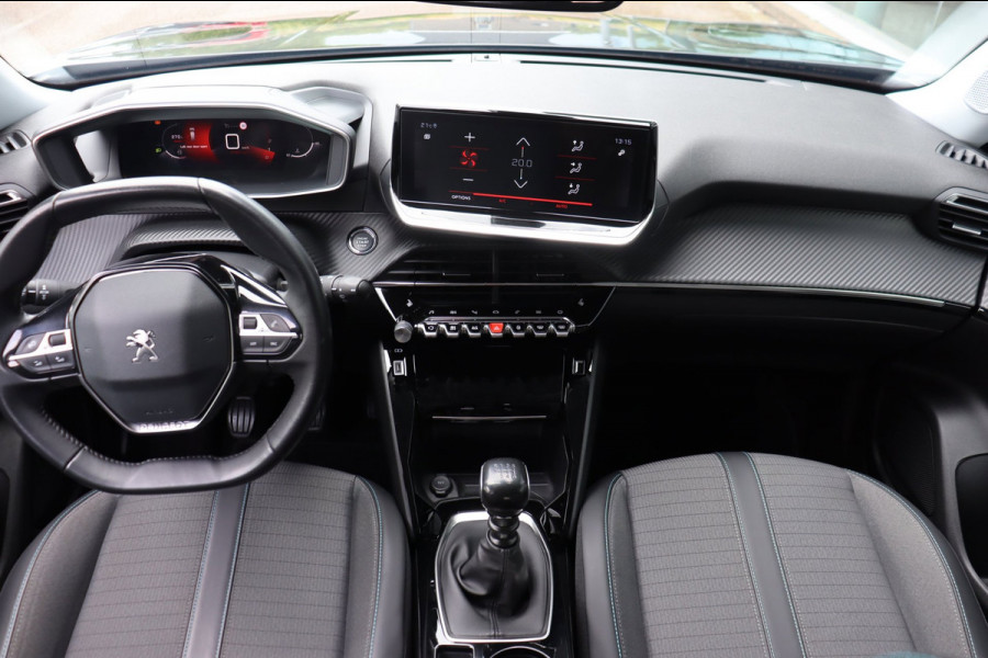Peugeot 2008 1.2 PureTech Blue Lease Allure org.NL 3D-dashboard camera trekhaak h.leer+verw.