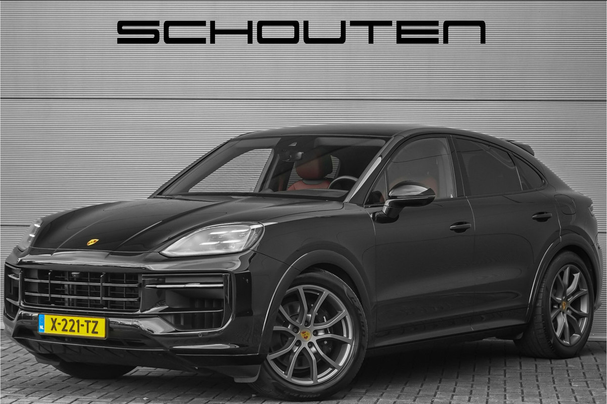 Porsche Cayenne Coupé 3.0 E-Hybrid Nieuw Model Sport Design & Chrono Trekhaak Stoelventilatie 21"