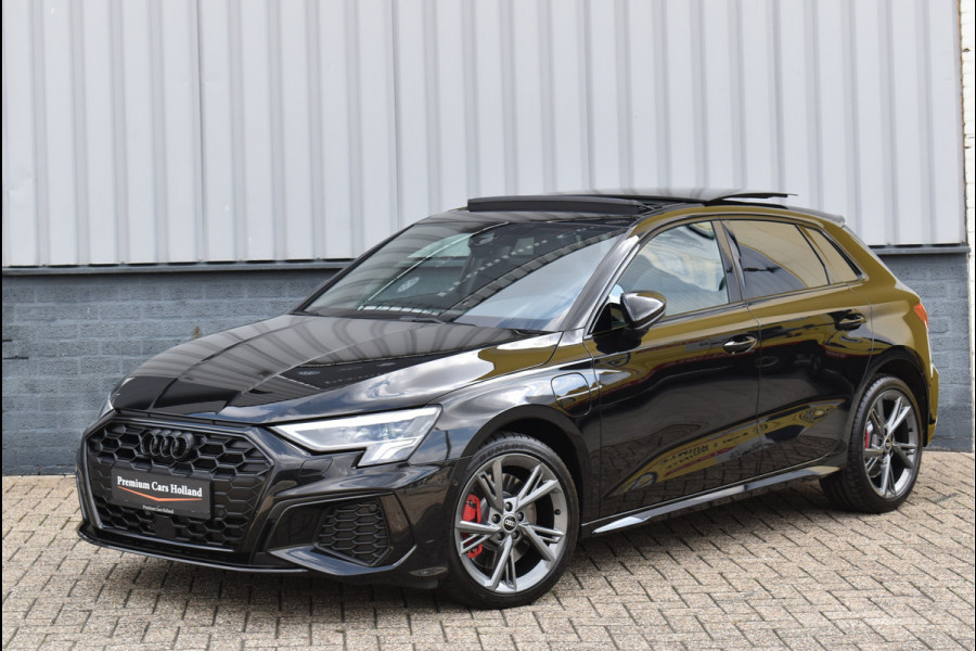 Audi A3 Sportback 45 TFSI e S-Line 245 Pk Pano Memory Leder Sfeerverlichting Full Led Keyless 18 Inch