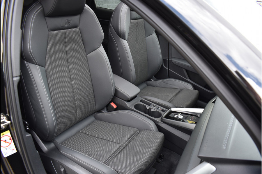 Audi A3 Sportback 45 TFSI e S-Line 245 Pk Pano Memory Leder Sfeerverlichting Full Led Keyless 18 Inch