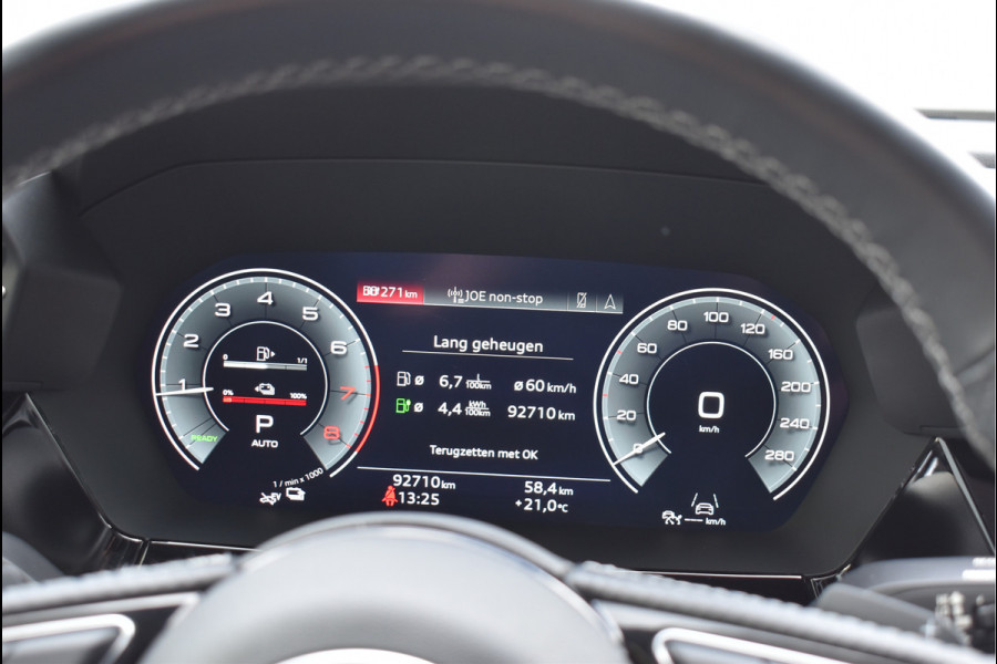 Audi A3 Sportback 45 TFSI e S-Line 245 Pk Pano Memory Leder Sfeerverlichting Full Led Keyless 18 Inch