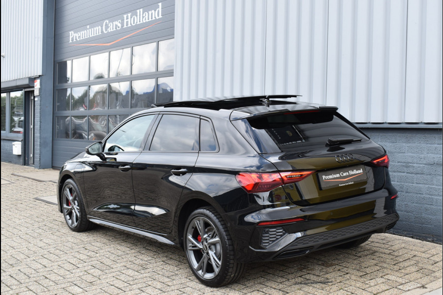 Audi A3 Sportback 45 TFSI e S-Line 245 Pk Pano Memory Leder Sfeerverlichting Full Led Keyless 18 Inch