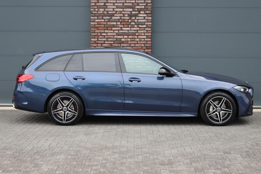 Mercedes-Benz C-Klasse Estate 300 e AMG Line Premium | Panoramadak | Memory | Distronic | Surround Camera | Trekhaak | Digital Light | Nightpakket | Augmented Reality |