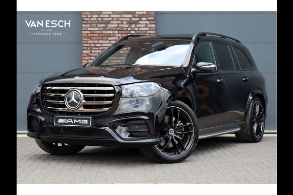 Mercedes-Benz GLS 450 d 4MATIC AMG Line | 7Pers. | Luchtvering | Distronic | Standkachel | Massage | MBUX Tablet | Trekhaak | Comfortpakket Achter+ | Burmester | Vlakkenverwarming |