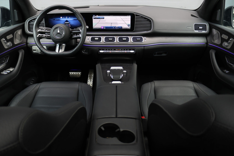 Mercedes-Benz GLS 450 d 4MATIC AMG Line | 7Pers. | Luchtvering | Distronic | Standkachel | Massage | MBUX Tablet | Trekhaak | Comfortpakket Achter+ | Burmester | Vlakkenverwarming |