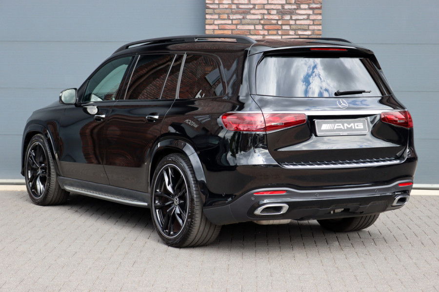 Mercedes-Benz GLS 450 d 4MATIC AMG Line | 7Pers. | Luchtvering | Distronic | Standkachel | Massage | MBUX Tablet | Trekhaak | Comfortpakket Achter+ | Burmester | Vlakkenverwarming |