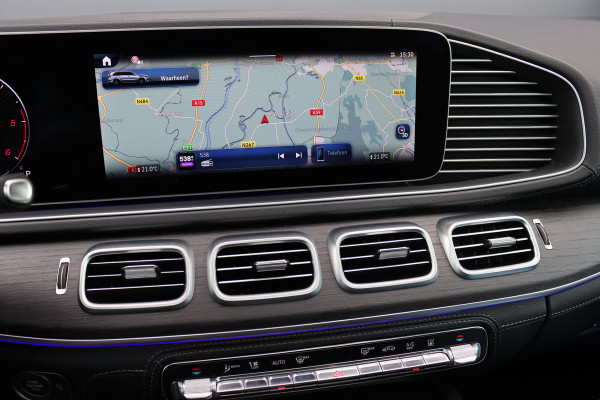 Mercedes-Benz GLS 450 d 4MATIC AMG Line | 7Pers. | Luchtvering | Distronic | Standkachel | Massage | MBUX Tablet | Trekhaak | Comfortpakket Achter+ | Burmester | Vlakkenverwarming |